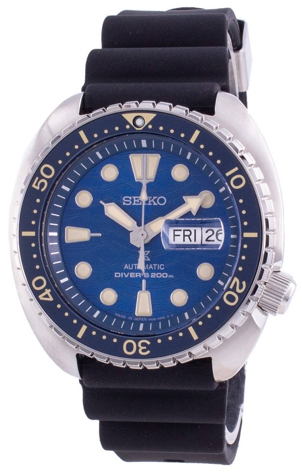 Seiko Prospex Automatic Diver's King Turtle Srpe07 Srpe07j1 Srpe07j Japan Made 200m Men's Watch