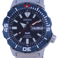 Seiko Prospex Monster Padi Special Edition Automatic Diver's Srpe27 Srpe27k1 Srpe27k 200m Men's Watch