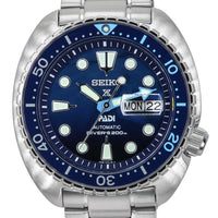 Seiko Prospex The Great Blue Turtle Padi Special Edition Blue Dial Automatic Diver's Srpk01k1 200m Men's Watch