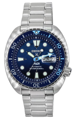 Seiko Prospex The Great Blue Turtle Padi Special Edition Blue Dial Automatic Diver's Srpk01k1 200m Men's Watch