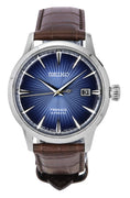 Seiko Presage Cocktail Time Calf Leather Strap Blue Dial Automatic Srpk15j1 Men's Watch