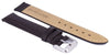 Dark Brown Ratio Brand Leather Strap 18mm