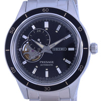 Seiko Presage Style 60's Open Heart Black Dial Automatic Ssa425 Ssa425j1 Ssa425j Men's Watch