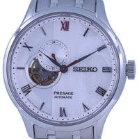 Seiko Presage Zen Garden Open Heart White Dial Automatic Ssa443 Ssa443j1 Ssa443j Men's Watch