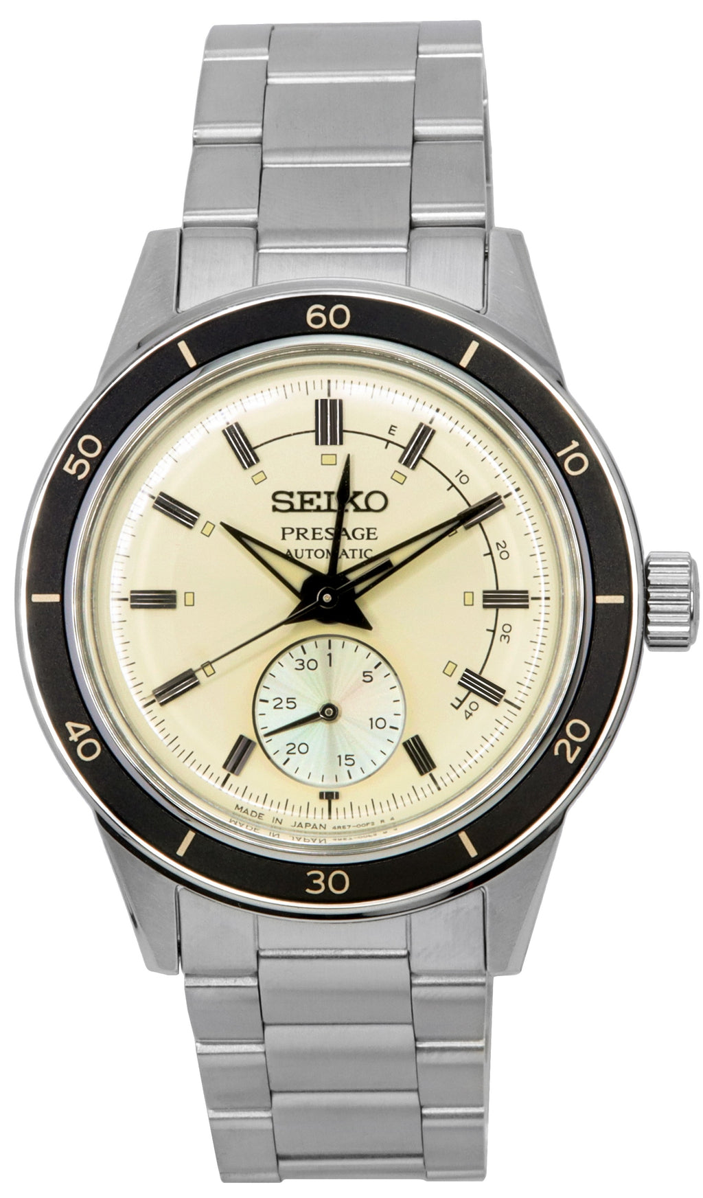 Seiko Presage Style60s Champagne Dial Automatic Ssa447 Ssa447j1 Ssa447j Men's Watch