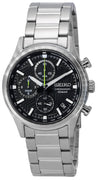 Seiko Conceptual Chronograph Black Dial Quartz Ssb419p1 100m Men's Watch