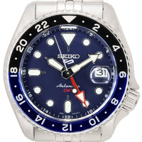 Seiko 5 Sports Blueberry Gmt Skx Re-interpretation Automatic Ssk003 Ssk003k1 Ssk003k 100m Men's Watch