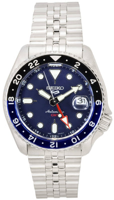 Seiko 5 Sports Blueberry Gmt Skx Re-interpretation Automatic Ssk003 Ssk003k1 Ssk003k 100m Men's Watch