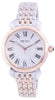 Seiko Discover More White Dial Quartz Sur628 Sur628p1 Sur628p Women's Watch