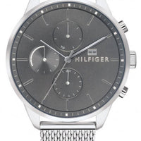 Tommy Hilfiger Chase Grey Dial Stainless Steel Quartz 1791484 Men's Watch
