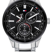 Tommy Hilfiger Austin Black Dial Stainless Steel Quartz 1791639 Men's Watch
