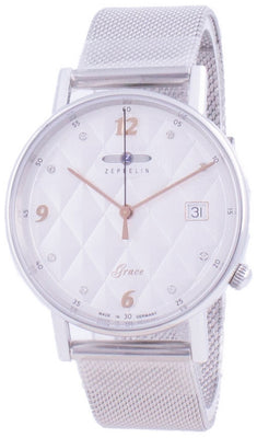 Zeppelin Grace Diamond Accents Quartz 7441m-1 7441m1 Women's Watch