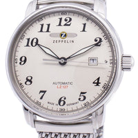 Zeppelin Series Lz127 Graf Automatic Germany Made 7656m-5 7656m5 Men's Watch