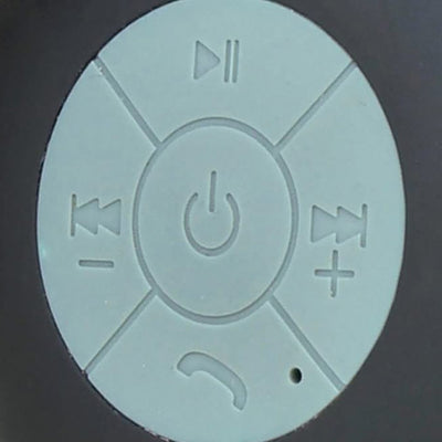 Bluetooth(R) Suction Cup Shower Speaker (Black)