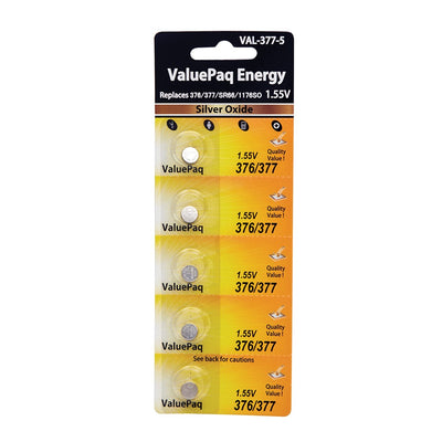 UL377 Watch Battery (5 Pack)