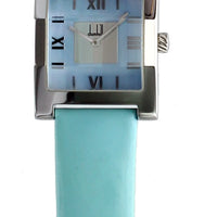 DUNHILL Mod. FACET Blue Leather Strap Watch