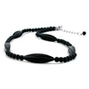 Necklace Black Beads 42cm