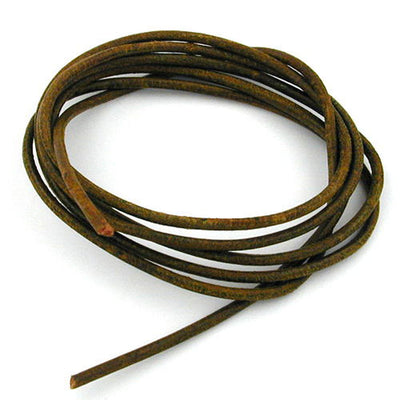 Leather Cord Olive 2mm 100cm