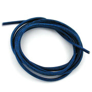 Leather Cord Dark-blue 2mm 100cm