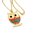 Necklace Owl Multi-coloured