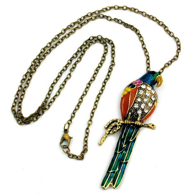 Necklace Parrot Multi-colored