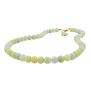 Bead Chain Beads 8mm Green-white-yellow