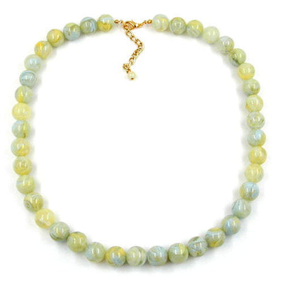 Bead Chain Beads 12mm Yellow-green 50cm