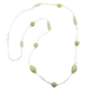Necklace Beads Light-green-yellow