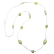 Necklace Beads Light-green-yellow