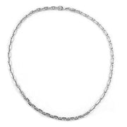 Bracelet Anchor Chain 6mm Rhodium Plated 20cm