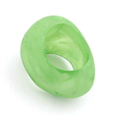 Scarf Bead Light Green Transparent