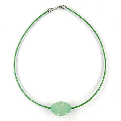 Necklace Olive Mint-transparent