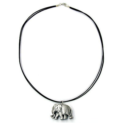 Necklace Tiny Elephant Silver 50cm