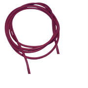Band Leather Berry-purple 2mm 100cm