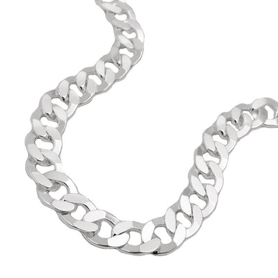 Necklace, Open Curb Chain, Silver 925