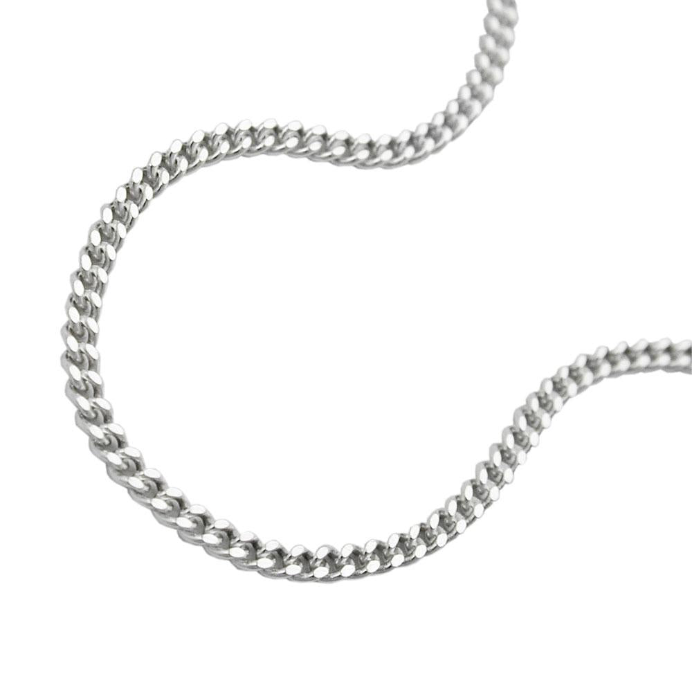 Anklet, Curb Chain, Silver 925, 27cm