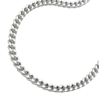 Bracelet, Thin Curb Chain, Silver 925, 19cm