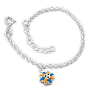 Bracelet, Anchor Chain, Sun, Silver 925