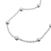 Necklace Chain With Balls Silver 925