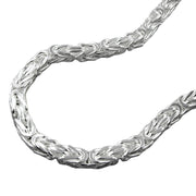 Bracelet, Byzantine Chain, 4mm, Silver 925, 19cm