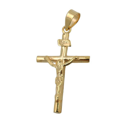 Pendant Crucifix 9k Gold