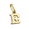 Pendant Initiale E 9k Gold