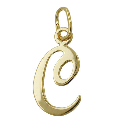 Pendant Letter C 8k Gold