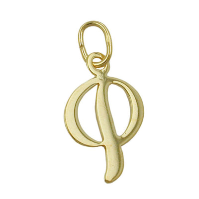 Pendant Letter P 8k Gold