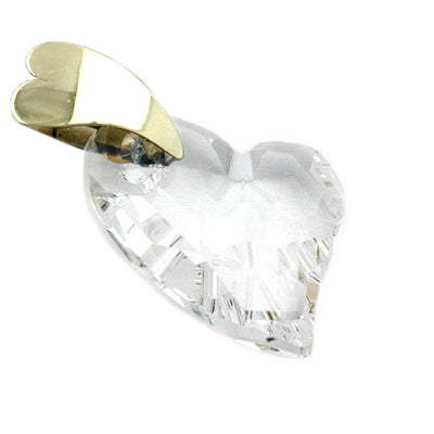 Pendant Heart Of Zirconia 9k Gold