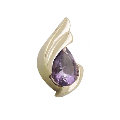 Pendant Drop Amethyst 9k Gold