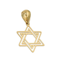 Pendant Jewish Star 9k Gold
