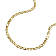 Necklace, Thin Mariner Chain, 45cm, 9k Gold