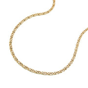 Necklace, S-curb Chain, 36cm, 14k Gold