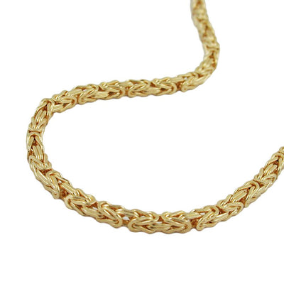 Bracelet Byzantine 2x2mm 19cm 14k Gold